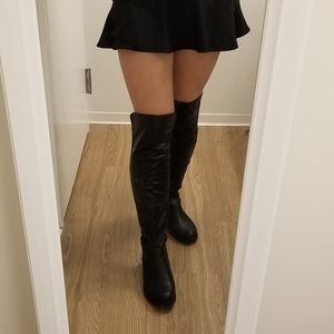 Ardene Pleather Over the Knee Boots Size 9